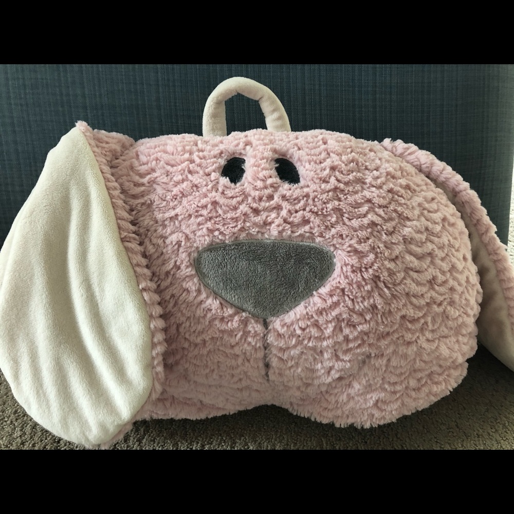 Pink Belina Bunny Rabbit sleeping bag & pillow